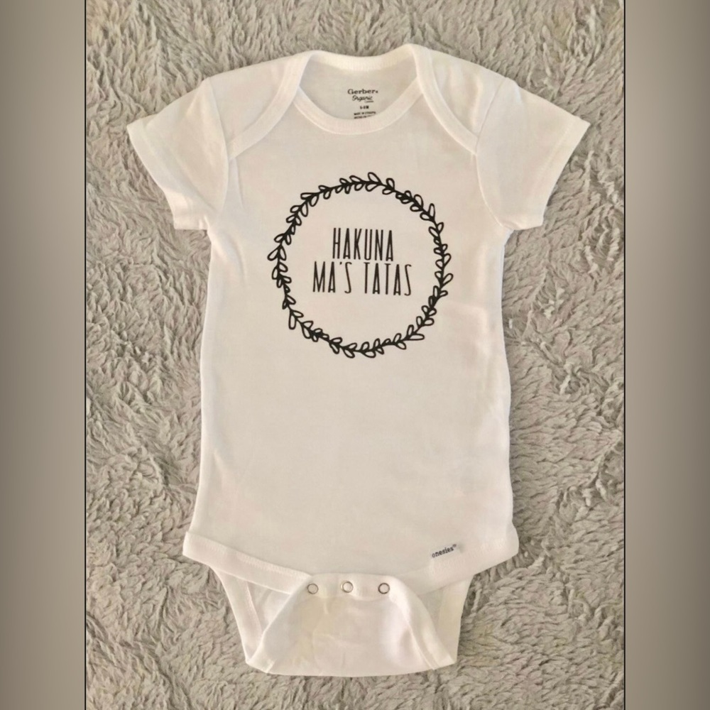 Infant “Hakuna Ma’s Tata’s” Onesie (Multiple Sizes Available)